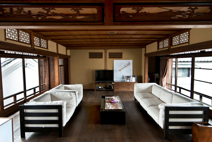 The Living room of Hanare