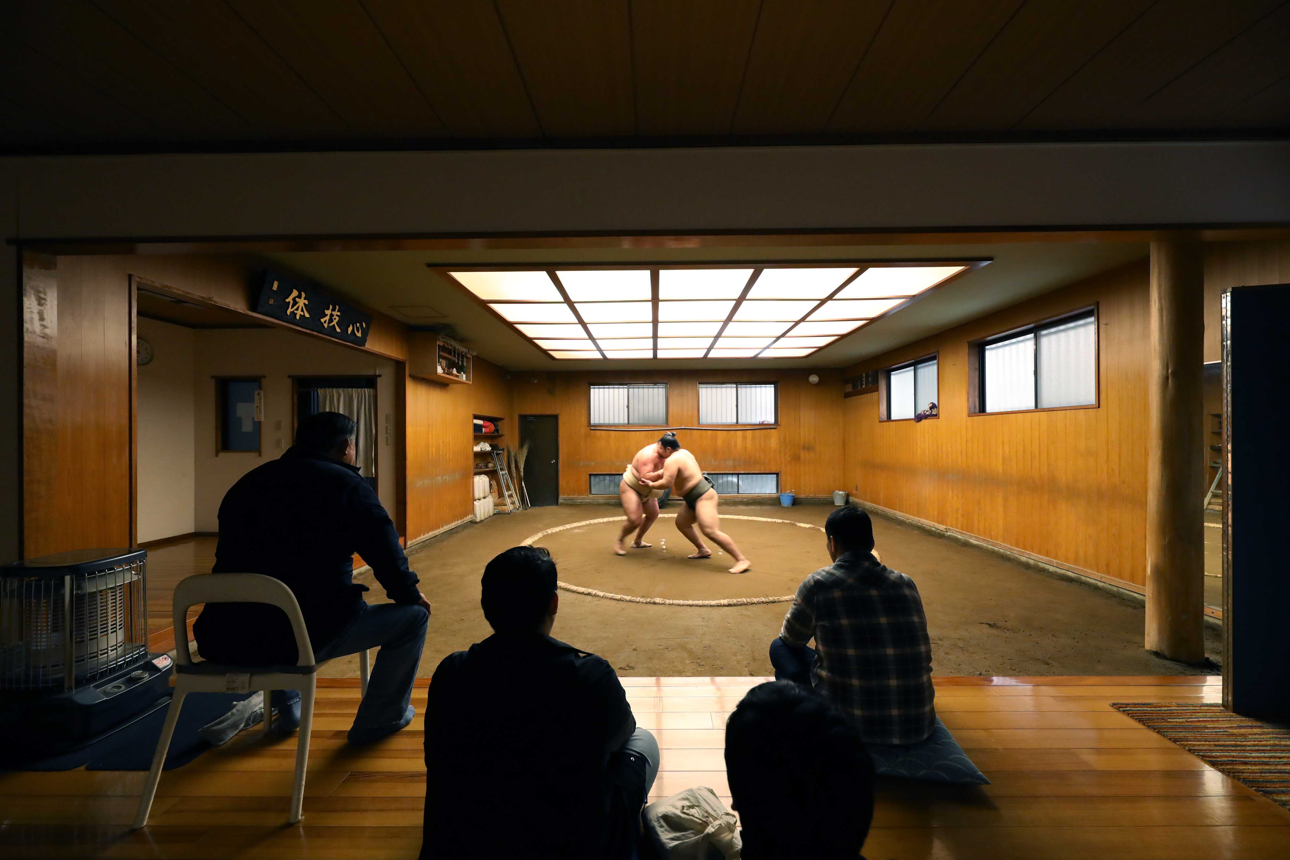 sumo stable tour osaka